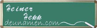 Heiner Hepp Visitenkarte